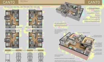Imagem 5: Apartamento na planta à venda, 2 quartos, 1 Suíte, 01 vaga, Vale dos Pinheiros - Gramado R