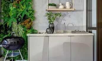 Imagem 3: Apartamento novo de 1 quarto e sala, varanda gourmet em Ondina