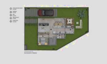 Imagem 5: Casa para venda com 159 metros quadrados com 4 quartos sendo 3 suítes no jardim nova cacho