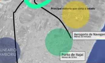 Imagem: Terreno frente pra br101