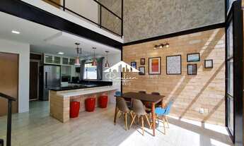 Imagem 4: Casa à venda em estilo Industrial Urbano 3 quartos, sendo 1 suíte com espaço gourmet e pis