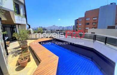 Imagem 2: ITAIM BIBI- COBERTURA DUPLEX- 311M²- 4 SUÍTES SEMI MOBILIADO- 4 VAGAS- DEPÓSITO