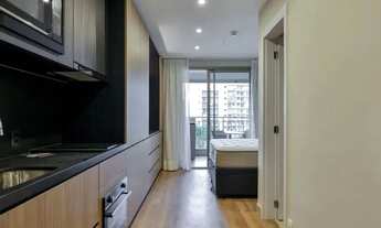 Imagem 3: Apartamento (SEMI MOBILIADO) locação com 28m2 com 1 dormitório (suíte) em Moema - São Paul