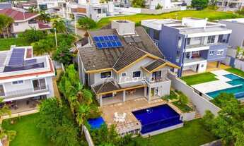 Imagem 3: Casa com 5 dormitórios à venda, 488 m² por R$ 4.800.000,00 - Condomínio Reserva do Parateh