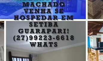 Imagem 3: 02 Casas na linda praia de Setiba azul e amarela para temporada