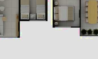 Imagem 7: Praia dos Carneiros - Apartamento 2 quartos em empreendimento com lazer completo