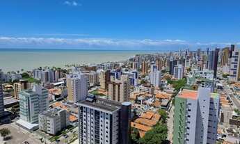 Imagem 4: Apartamento AMPLO em andar alto com 4 suítes e com VISTA MAR no bairro de Manaíra