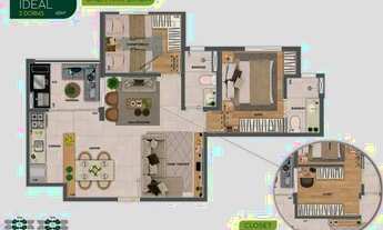 Imagem 4: Lançamento Soul Parque - 65m2 com 2 dorms - entrega SET/23