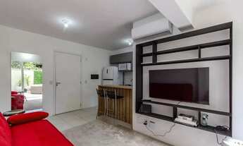 Imagem 4: Apartamento 1 dormitório garden, mobiliado, 82m²