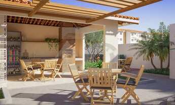 Imagem 6: Portal das Cores: Apartamento com Piso em Cerâmica e Estrutura Completa