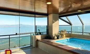 Imagem 2: Apartamento vista mar com 4 dormitórios suítes à venda na Beira Mar de Florianópolis SC
