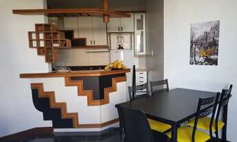 Imagem: Quarto e sala completamente mobiliado