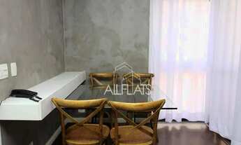 Imagem 3: Flat com 2 dormitórios, 60 m² - venda por R$ 750.000,00 ou aluguel por R$ 4.820,00/mês - J