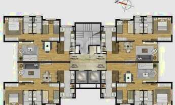 Imagem 5: Apartamento para Venda - 62.53m², 2 dormitórios, sendo 1 suites, 1 vaga - Jardim do Salso