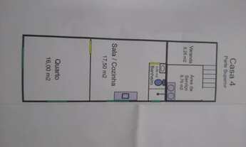 Imagem 5: Casa, 1 quarto, cozinha americana, banheiro e área de serviço, SM Lago Norte/Taquari