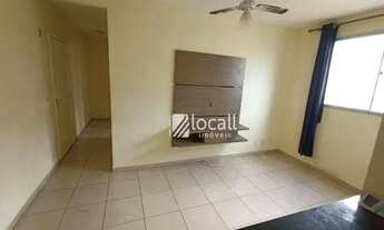 Imagem 2: Apartamento com 2 dormitórios para alugar, 50 m² por R$ 1.050,00/mês - Caparroz - São José