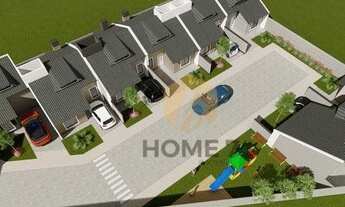 Imagem 3: Casa com 3 dormitórios à venda, 72 m² por R$ 429.000 - Sítio Cercado - Curitiba/PR