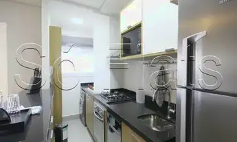 Imagem 6: Flat de luxo na Juscelino Kubitschek disponível para locação próximo ao Shopping Iguatemi