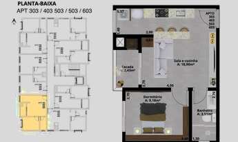 Imagem 4: Apartamento 1 dormitório em Camobi, próximo à UFSM