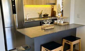 Imagem: 2 qtos, reformado, com armários, andar