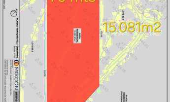 Imagem 2: Terreno com 15.081m2 na Av do Turismo, Próximo a Bola da Ponta Negra, sentido Bairros