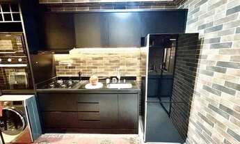 Imagem 2: Studio mobiliado no Unique Residence andar alto, face sombra e fino acabamento