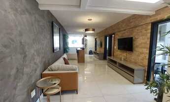 Imagem: Cobertura mobiliada, com área gourmet para