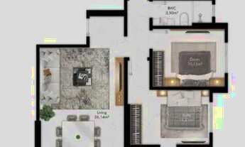 Imagem 4: Apartamento à venda, 3 quartos, 1 suíte, 2 vagas, Meia Praia - Itapema/SC