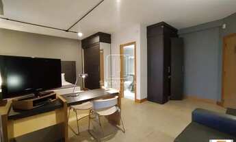 Imagem 5: Apartamento (flat) 1 dormitórios/suite, portaria 24hs, lazer, espaço gourmet, salão de fes