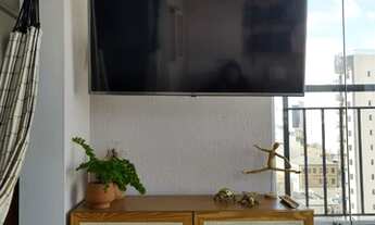 Imagem 2: Apartamento para venda, 40 metros, 1 quarto, varanda com vidros, lazer total, 1 vaga, São