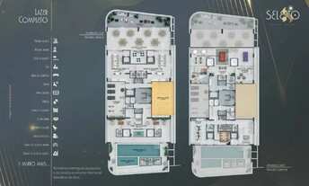 Imagem 7: Apto de 3 dorm c/ 3 SUÍTES, 3 VAGAS DEMARCADAS, 151 m² de área útil. Bairro: Canto do fort