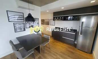 Imagem 3: Flat com 1 Quarto para alugar, 62m² - Brooklin