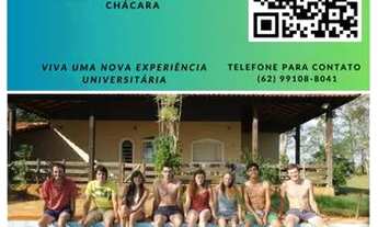 Imagem: Aluguel de quarto em chácara próxima a