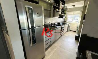 Imagem 7: Apartamento com 2 dormitórios à venda, 59 m² por R$ 520.000,00 - Vila Matias - Santos/SP