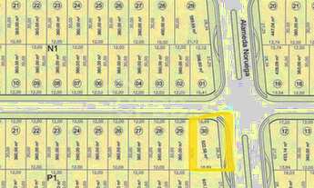 Imagem 5: Lote de Esquina no Terras Alpha I