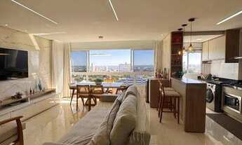 Imagem 2: Apto 3 Suítes Gran Leste (103m²) - Semi-Mobiliado (Eletros e Ar) - Janela Panorâmica