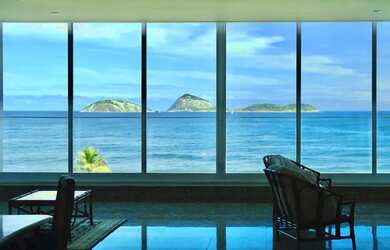 Imagem: Belíssimo apartamento de luxo frontal mar