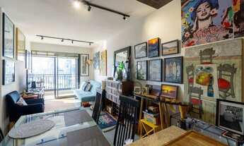 Imagem 3: Apartamento com 2 dormitórios para alugar, 64 m² por R$ 8.160,00/mês - Brooklin - São Paul