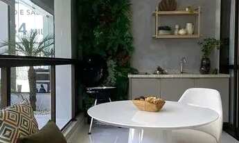 Imagem: Apartamento novo de 1 quarto e sala, varanda