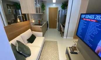 Imagem 7: Apartamento novo de 1 quarto e sala, varanda gourmet em Ondina