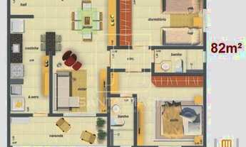 Imagem 2: Apartamento (tipo - padrao) 2 dormitórios/suite, portaria 24hs, espaço gourmet, salão de f