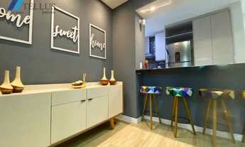 Imagem 1: Apartamento com planejados 02 dormitórios sendo 01 suite varanda gourmet Canto do Forte PG