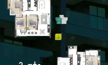 Imagem 7: Apartamento com 3 dormitórios( 1 suíte), 2 vagas à venda, 108 m² - São Mateus - Juiz de Fo