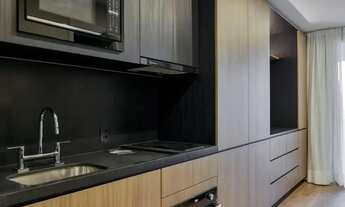 Imagem 2: Apartamento (SEMI MOBILIADO) locação com 28m2 com 1 dormitório (suíte) em Moema - São Paul