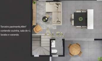 Imagem 4: Sobrado ALTO PADRÃO com 3 dormitórios à venda, 154 m² por R$ 899.990 - Centro - Balneário