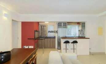 Imagem 6: Amplo apartamento mobiliado com 2 Dormitórios , suíte, living com churrasqueira e lareira