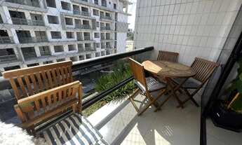 Imagem 4: Apartamento mobiliado à venda com 100 metros quadrados, 3 quartos, sendo 1 suíte, Bessa, J