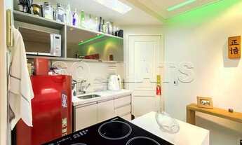 Imagem 3: Flat na Vila Olímpia, reformado e mobiliado, oportunidade de investimento ou moradia