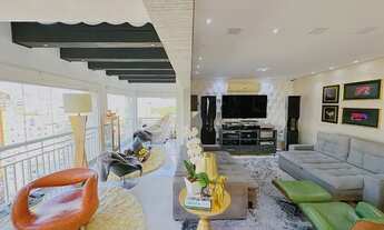 Imagem 2: Cobertura duplex com 350m², 4 quartos sendo 3 suítes, área externa com piscina, lazer comp