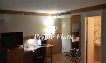 Imagem 4: Flat disponível para locação no Quality Faria Lima, com 24 m², 1 dormitório e 1 vaga de ga